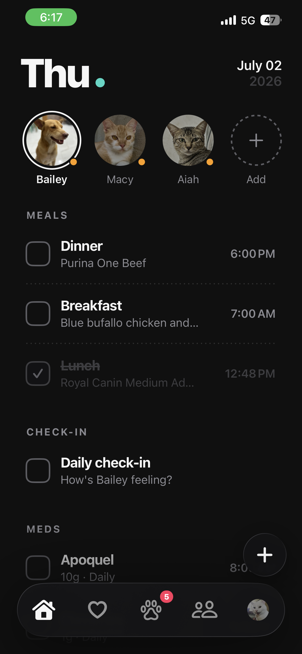 Home task list
